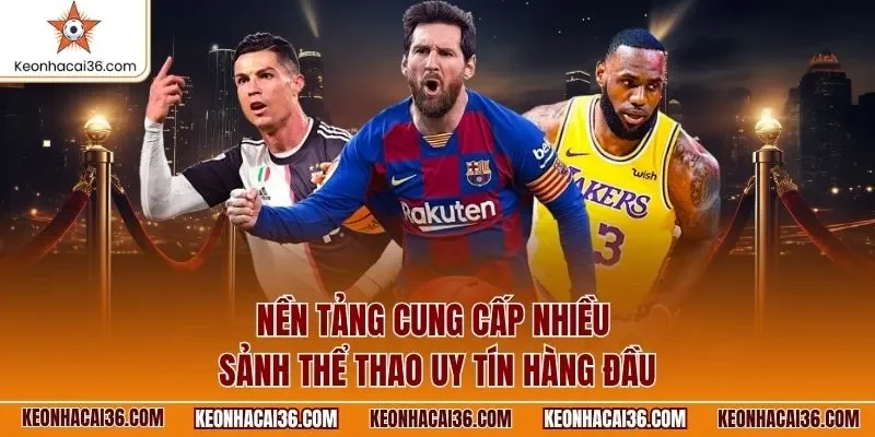 Nền tảng cung cấp nhiều sảnh thể thao uy tín hàng đầu