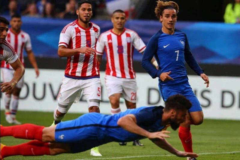 Pháp vs Paraguay